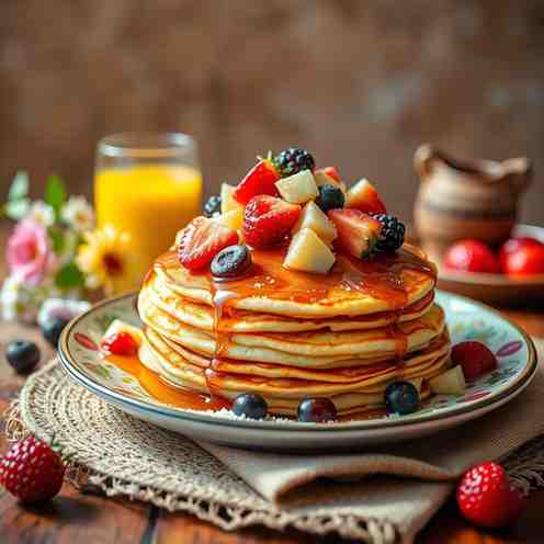 Mexican Gluten Free Dairy Free Egg Free Pancakes Recipe